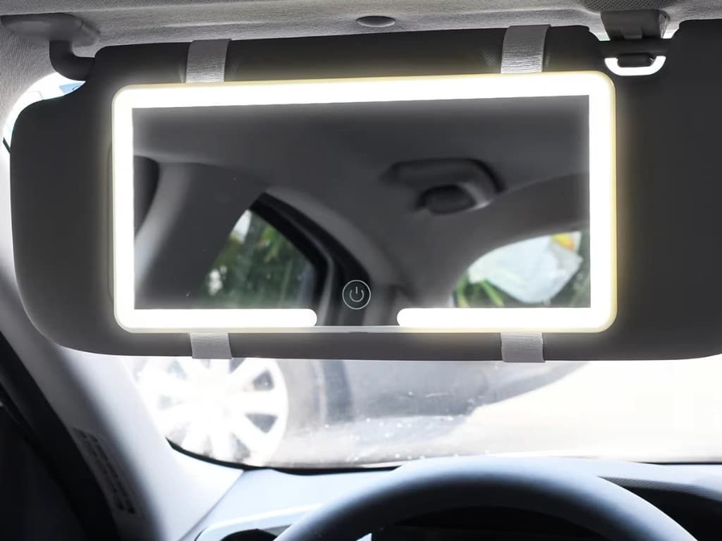 Car Sun Visor LED Mirror Light