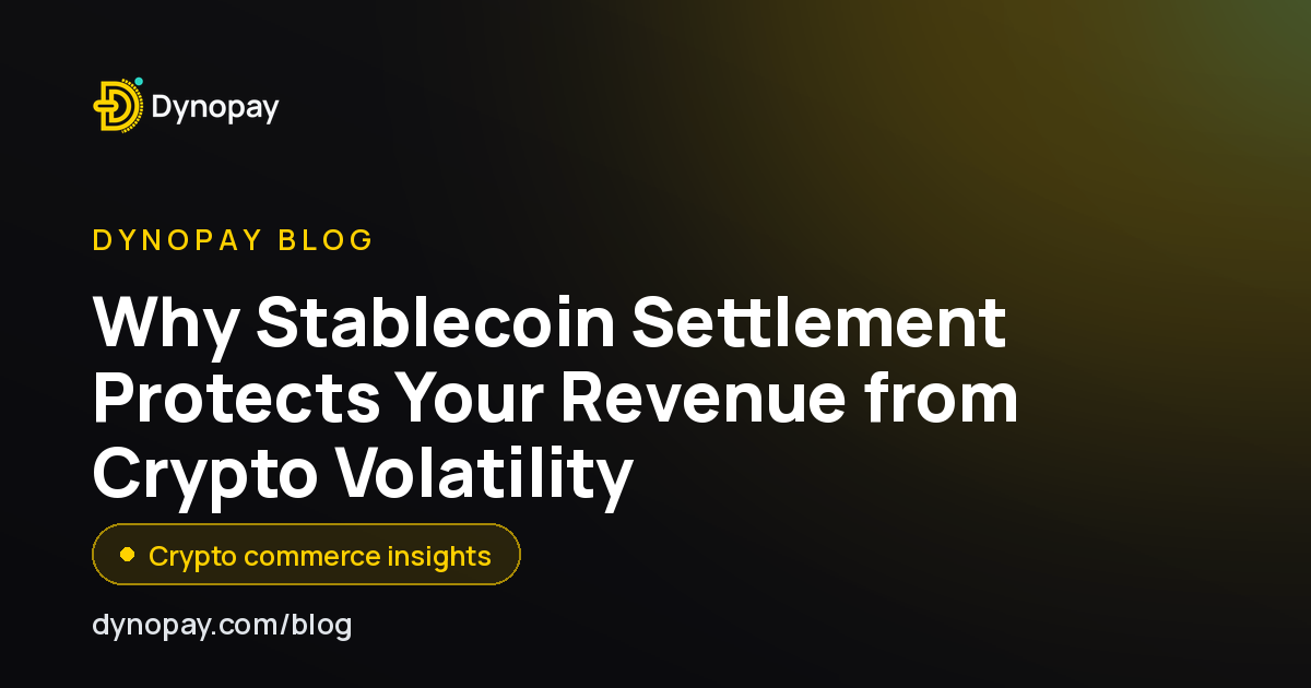 Why Stablecoin Settlement Protects Your Revenue from Crypto Volatility